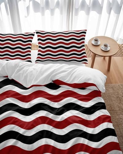 ZOE GARDEN Queen Duvet Cover Set 3 Piece with Pillowcases
