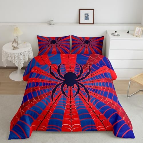 Manfei Spider Web Kids Comforter Set King Size