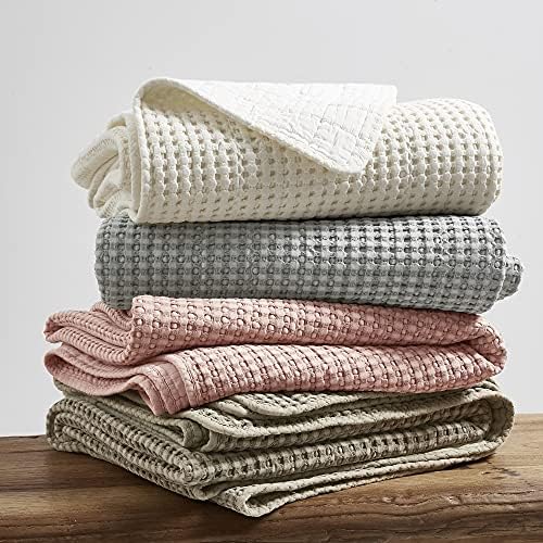 Levtex Home Mills Waffle Grey Bedspread Set