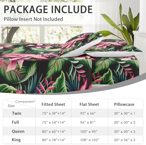 WeCozy 4-Piece King Size Microfiber Sheet Set with Pillowcases