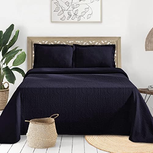 BLUENILEMILLS BNM Matelasse Bedspread Set of 3