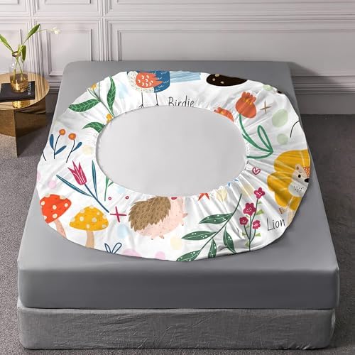 EDGZKO Queen Size Animal Print Bedding Set