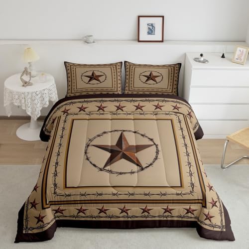 Western Texas Star Kids Comforter Set