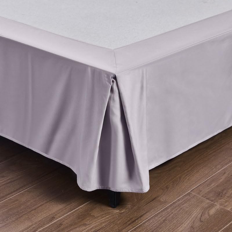 Reidio 1pc Bed Skirt 15 Inch Drop Queen Size
