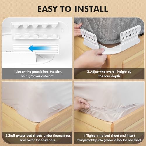 Hczykya Bed Sheet Holders for Corners