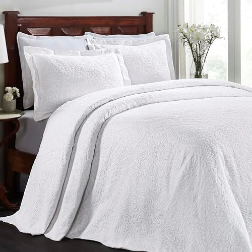 Superior Aspen Cotton Blend 3 Piece Bedspread Set 1