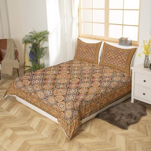 Feelyou Boho Paisley Duvet Cover Set Kids