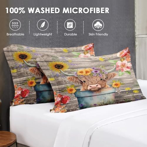 WeCozy 7 Pcs Queen Comforter Set with 2 Pillowcases 2 Shams