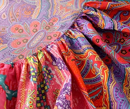 Feelyou Boho Bed Sheet Set for Kids and Teens