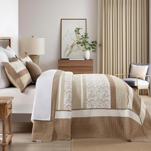 Quilta 100 Cotton Bedspread Set California King Size