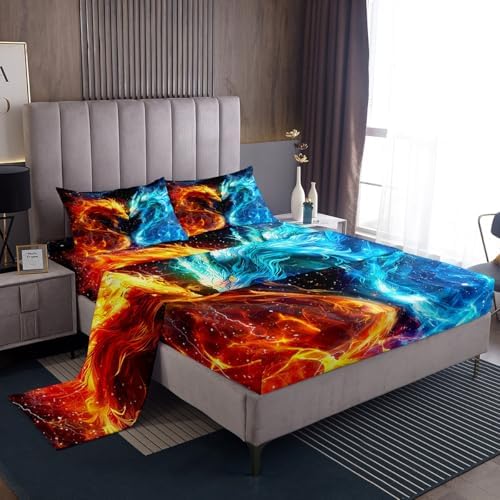 Feelyou Dragon Monster Sheet Set King Size
