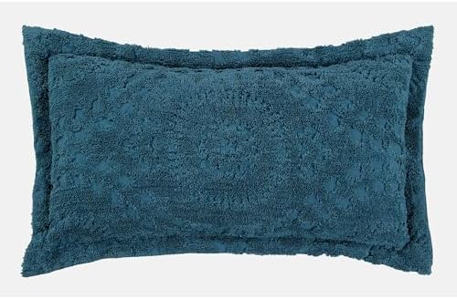 Better Trends Chenille Bedspread Set 3 Pieces Teal