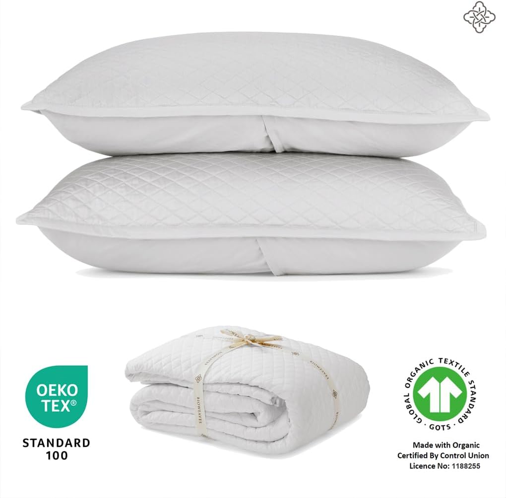 BIOWEAVES Organic Cotton Quilt Twin Set