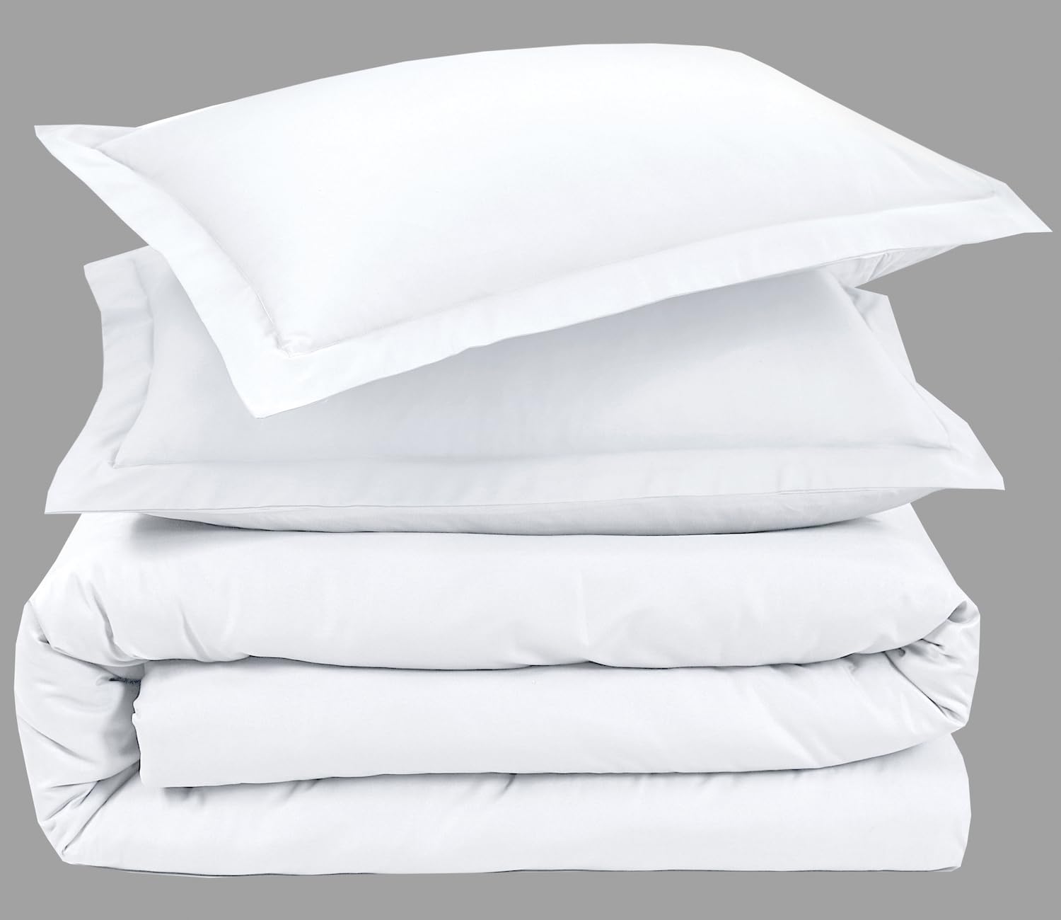 SereneSleep Cal King Duvet Cover Set - White
