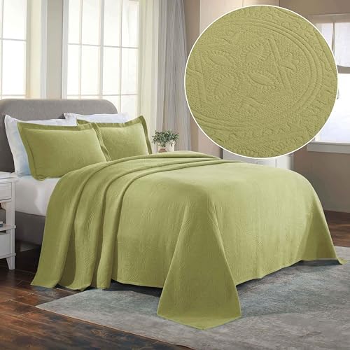 Superior 2 Piece Celtic Circles Cotton Bedspread Set