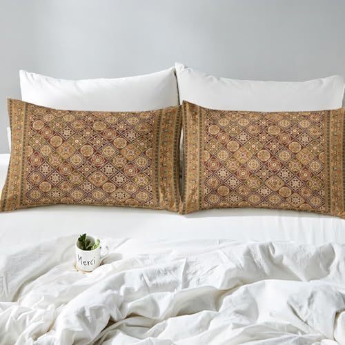 Feelyou Boho Paisley Duvet Cover Set Kids