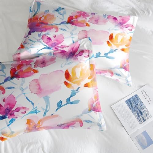 Pamnest Comforter Set King Size Floral Spring