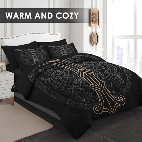 Pamnest Comforter Set King Size 7 Pcs Bedding