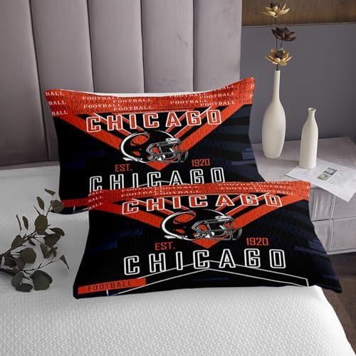Feelyou Football Coverlet Set Twin Size 1