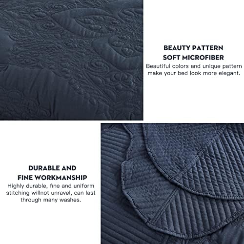 HZ HY Oversized King Bedspread Set 5 Piece 1