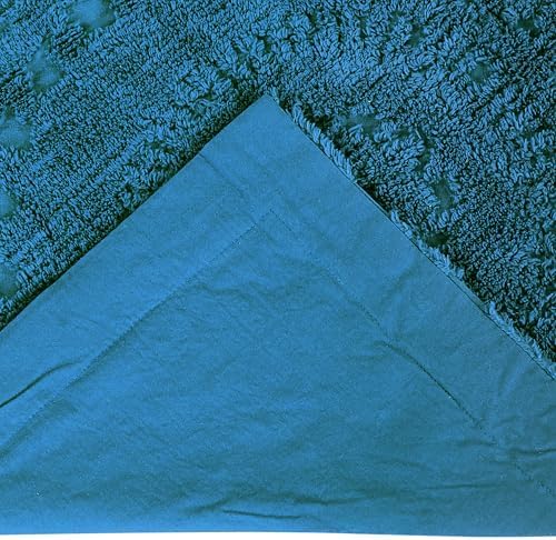Better Trends Chenille Bedspread Set 3 Pieces Teal