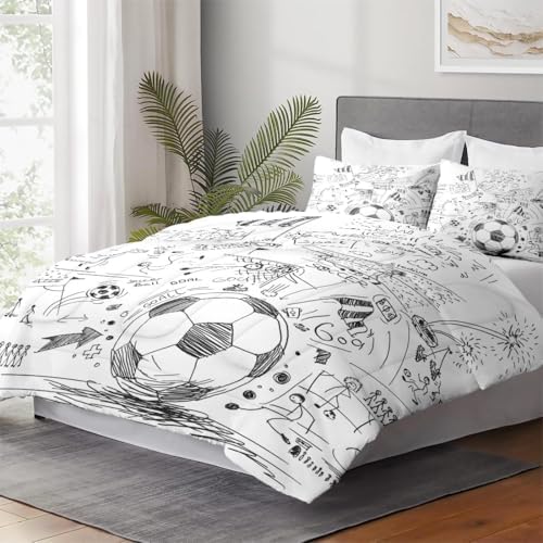 WeCozy Full Size Comforter Set with 2 Pillowcases