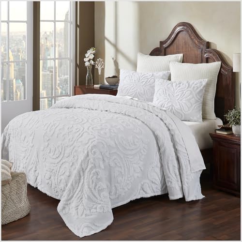 Better Trends Chenille Bedspread Set 3 Piece