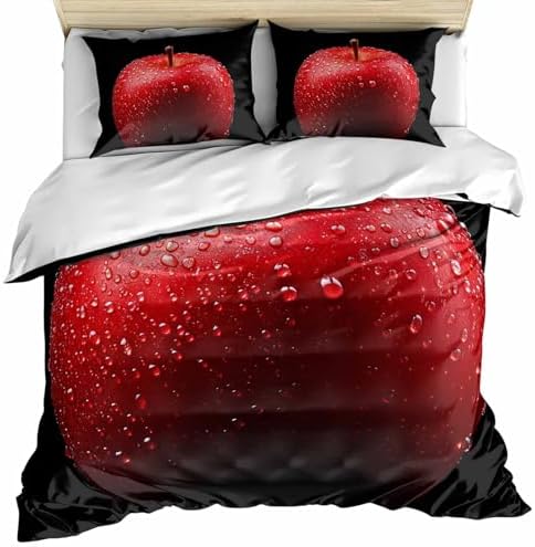 ZOE GARDEN Valentines Cal King Duvet Cover Set 3 Pieces