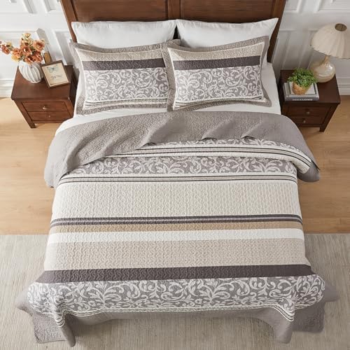 FineStichery Farmhouse King Bedspread Set 120x120