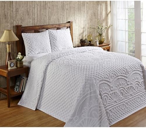 Better Trends Chenille Bedspread Queen Set