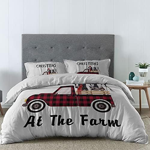 LooPoP Farm Christmas Comforter Set California King 1