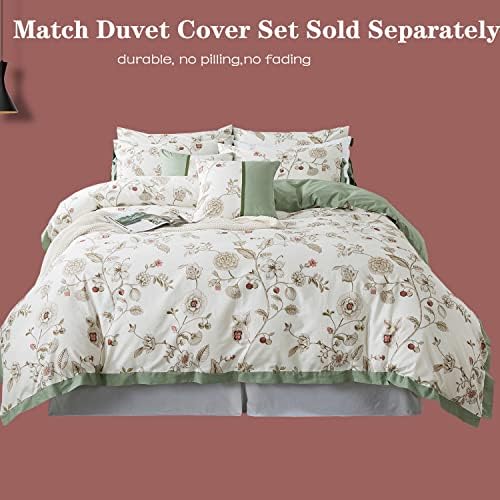 FADFAY Floral Twin XL Sheets 4Pcs Set