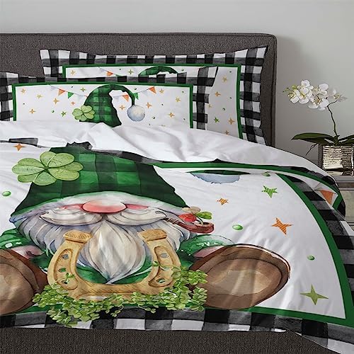 ZOE GARDEN St Patricks Day Duvet Cover Set Full Size 1