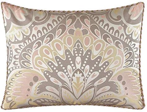 TRP 6-Piece Abstract Pink Comforter Set