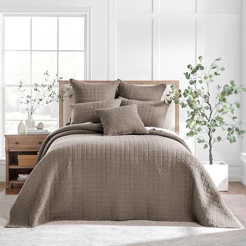 Levtex Home Mills Waffle Queen Bedspread Set