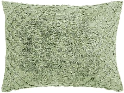 Better Trends Chenille Bedspread Set Sage Green