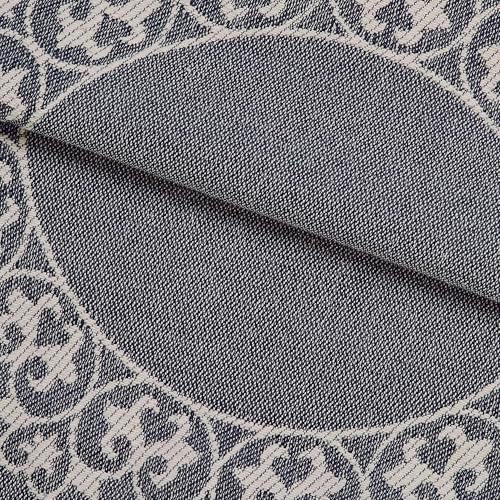 SUPERIOR Cotton Blend Bedspread Set - Queen Denim Blue