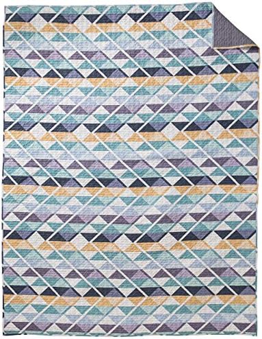 Pendleton Serrado Twin Coverlet Set Charcoal 1