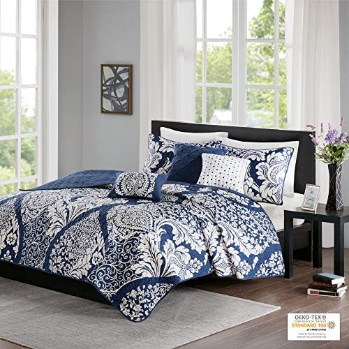 Madison Park Vienna Reversible Cotton Quilt 6 Piece Set