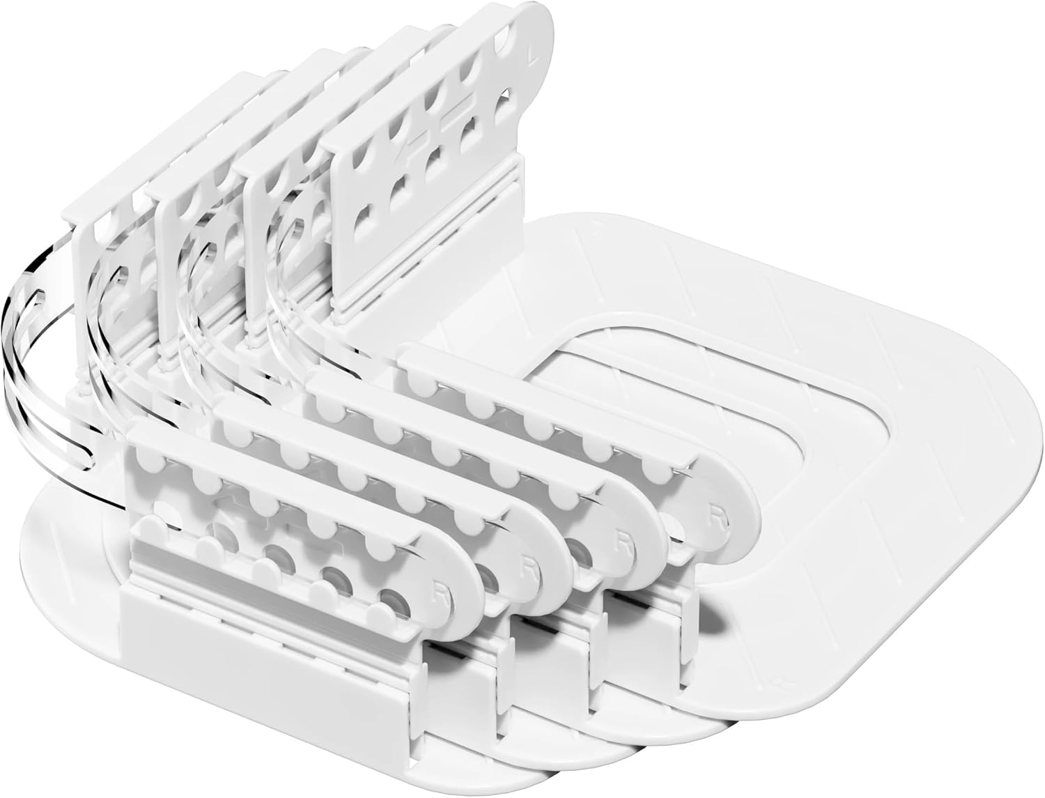 Astrumix Bed Sheet Holders Set of 4 White 1