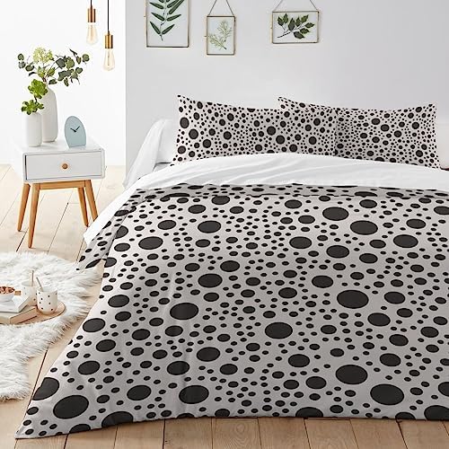 LooPoP California King Duvet Cover Set with Zipper and 2 Pillow Cases