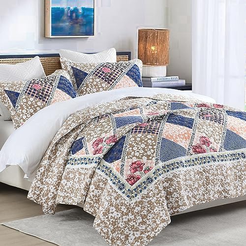 Finlonte Oversized Bedspread Set 3pc - 120x120 Inches