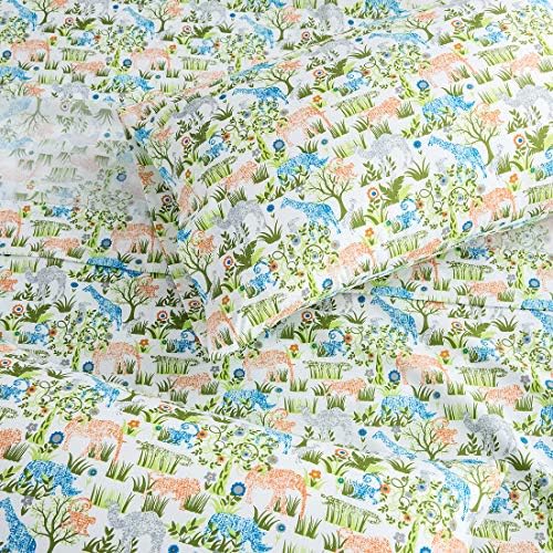 Vonty Jungle Kids Bed Sheet Set Twin