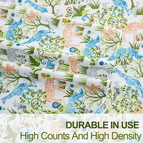 Vonty Jungle Kids Bed Sheet Set Twin