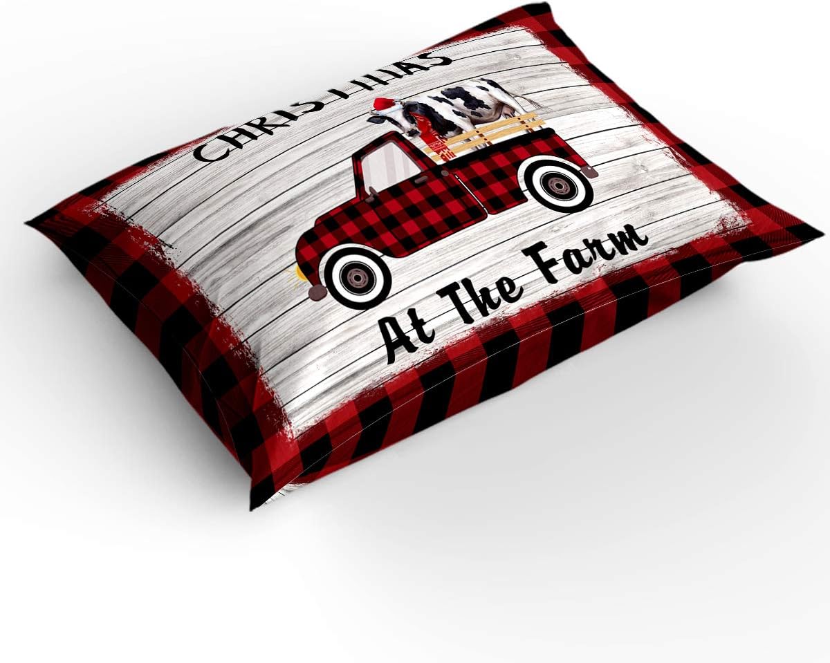 LooPoP Farm Christmas Comforter Set 3 Piece