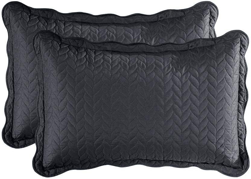 MOONLIGHT20015 Quilt Pillow Set Queen Size