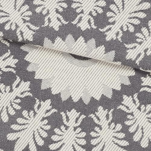 Superior Cotton Blend Bedspread 2-Piece Set Twin Charcoal