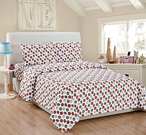 Linen Plus Queen Sheet Set for Kids and Teens