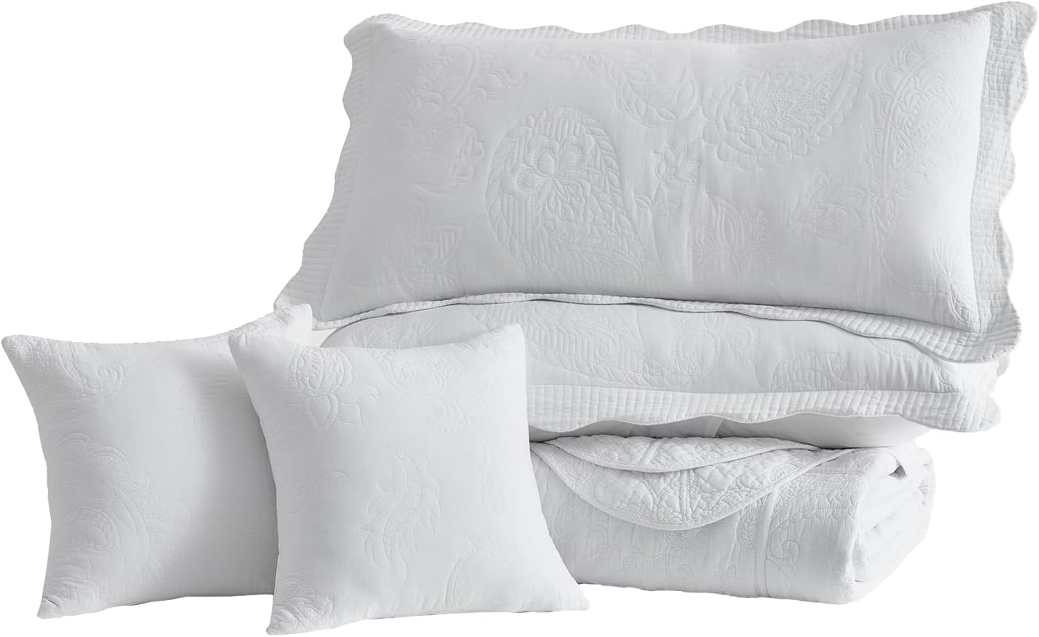 HZ HY Oversized King Bedspread Set 138x122