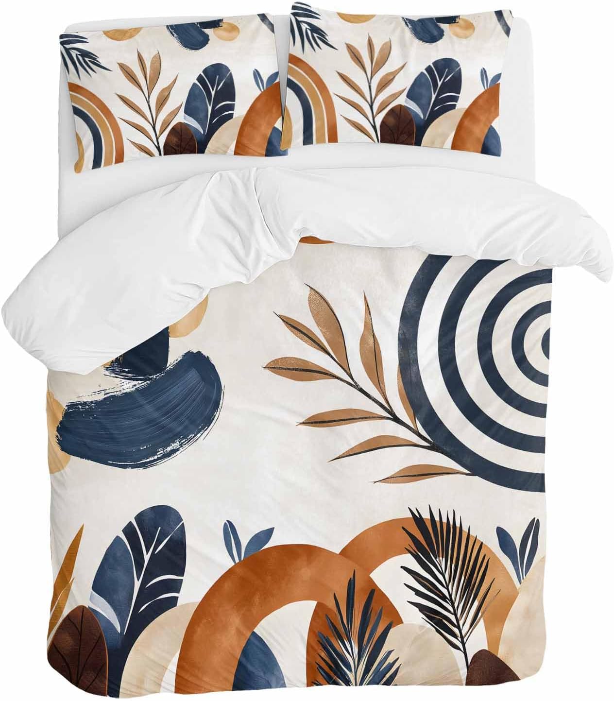 ZOE GARDEN Bohemian Queen Duvet Cover Set 3 pcs